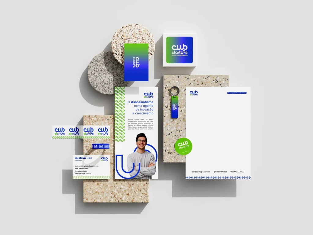 CWB Startups, capa do case de branding