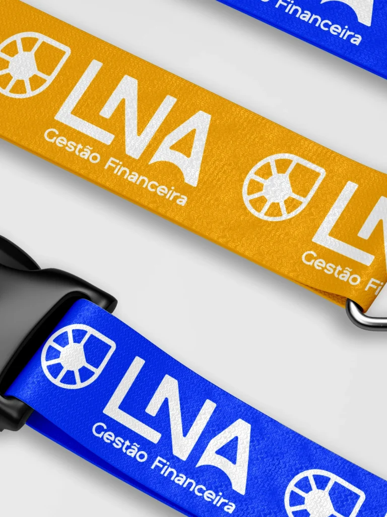 LNA Gestão Financeira, aplicação da marca (3 de 4)