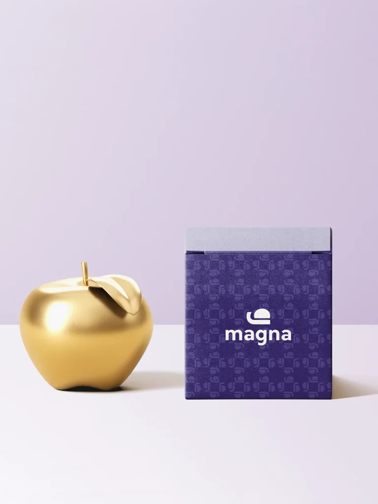 Magna, aplicação da marca (1 de 4)