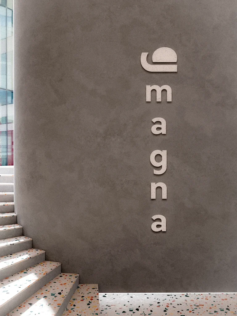 Magna, aplicação da marca (4 de 4)
