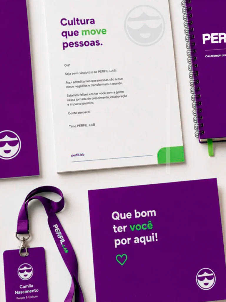 Perfil Lab, aplicação da marca (5 de 6)