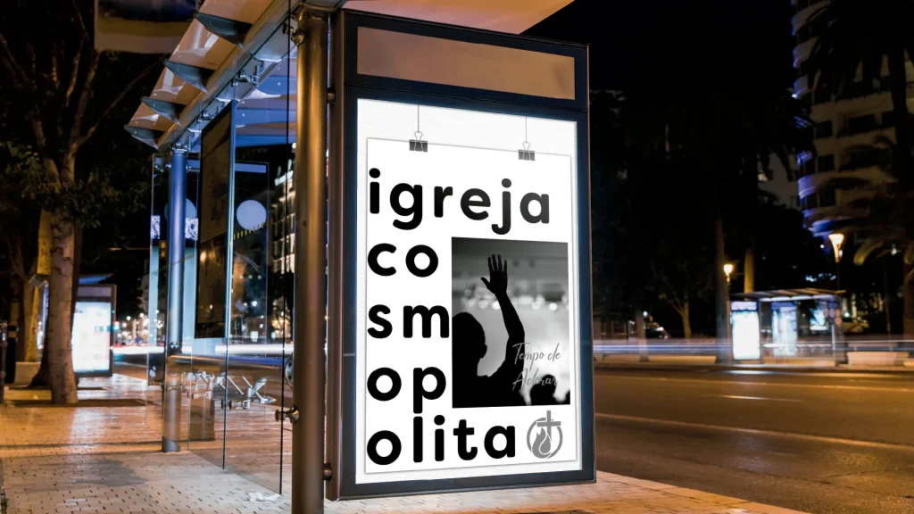 Tempo de Adorar, capa do case de branding