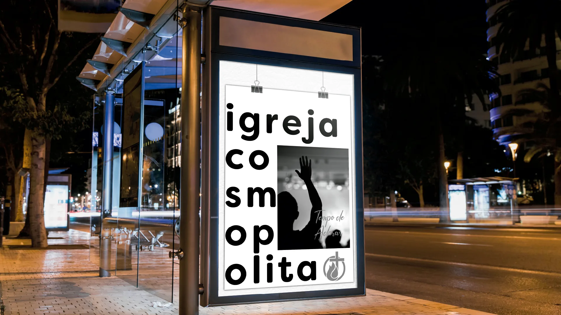 Tempo de Adorar, capa do case de branding